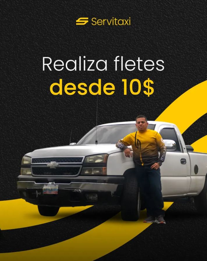 Servicio de fletes ServiTaxi desde 10$