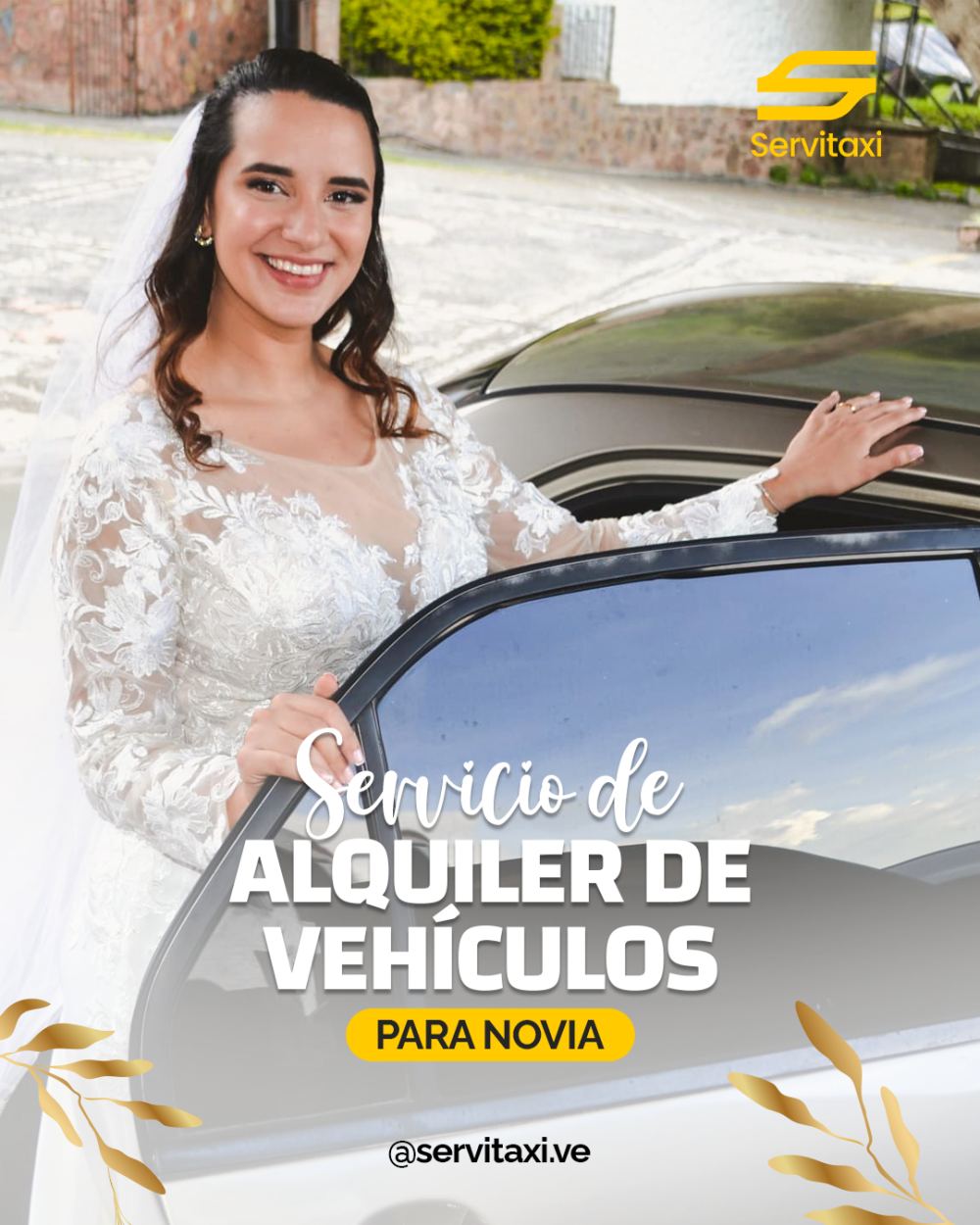 Alquiler de vehículo para novia, ServiTaxi Valera