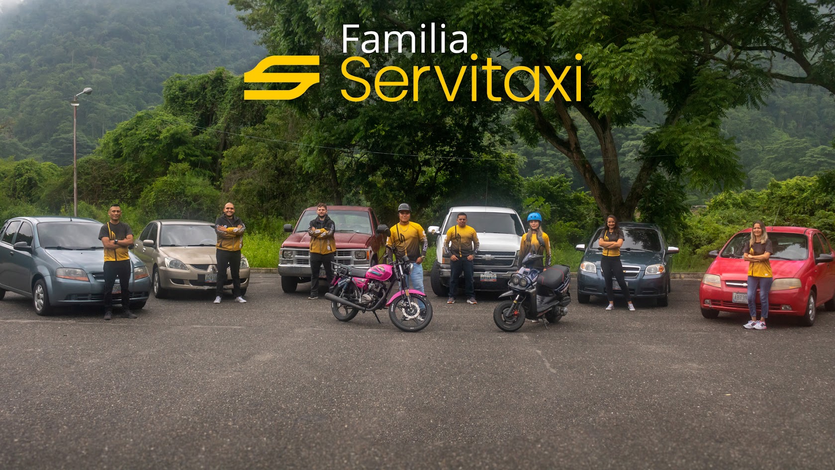 Flota de taxis en Valera